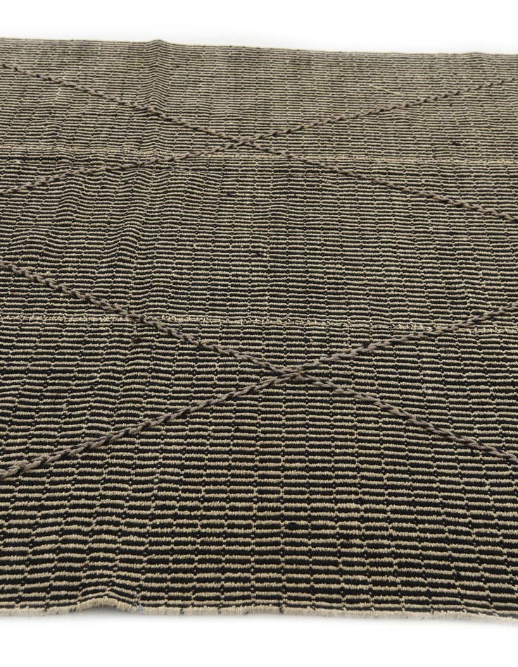 Detail image of  5' 10 x 9' 5  Hand Woven Kilim Modern Wool Rug