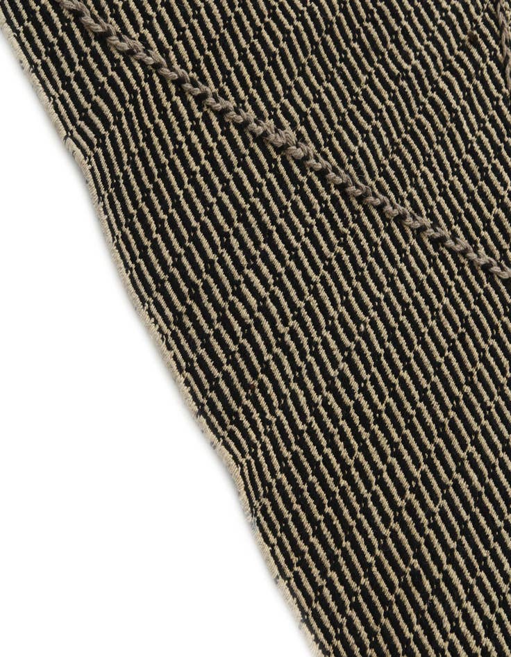 Detail image of  5' 10 x 9' 5  Hand Woven Kilim Modern Wool Rug