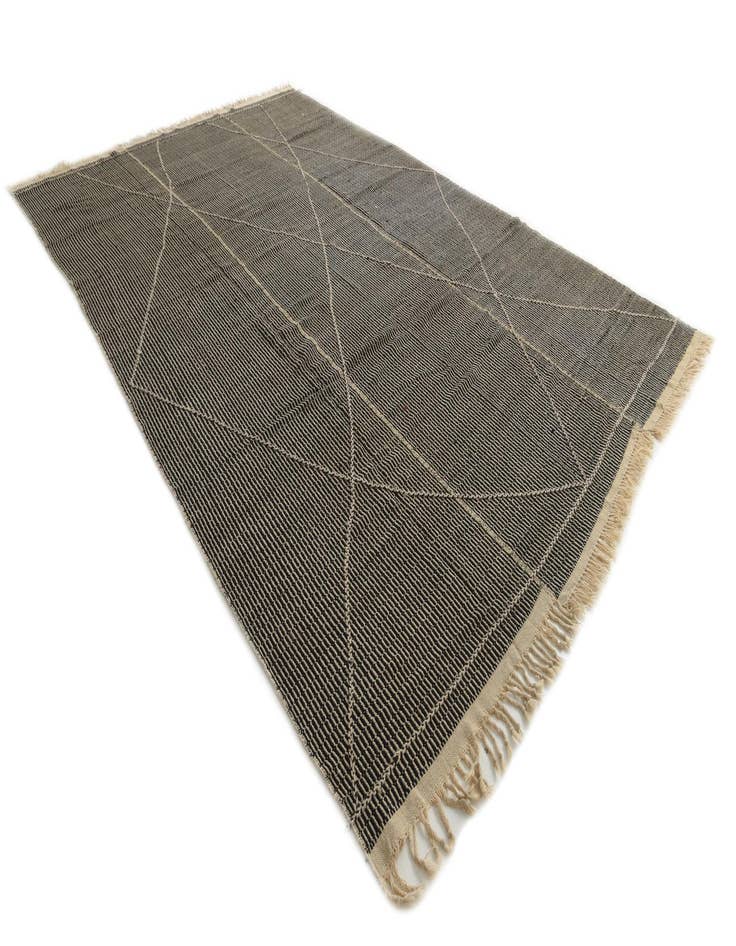 Detail image of  9' 7 x 15'  Hand Woven Kilim Modern Wool Rug