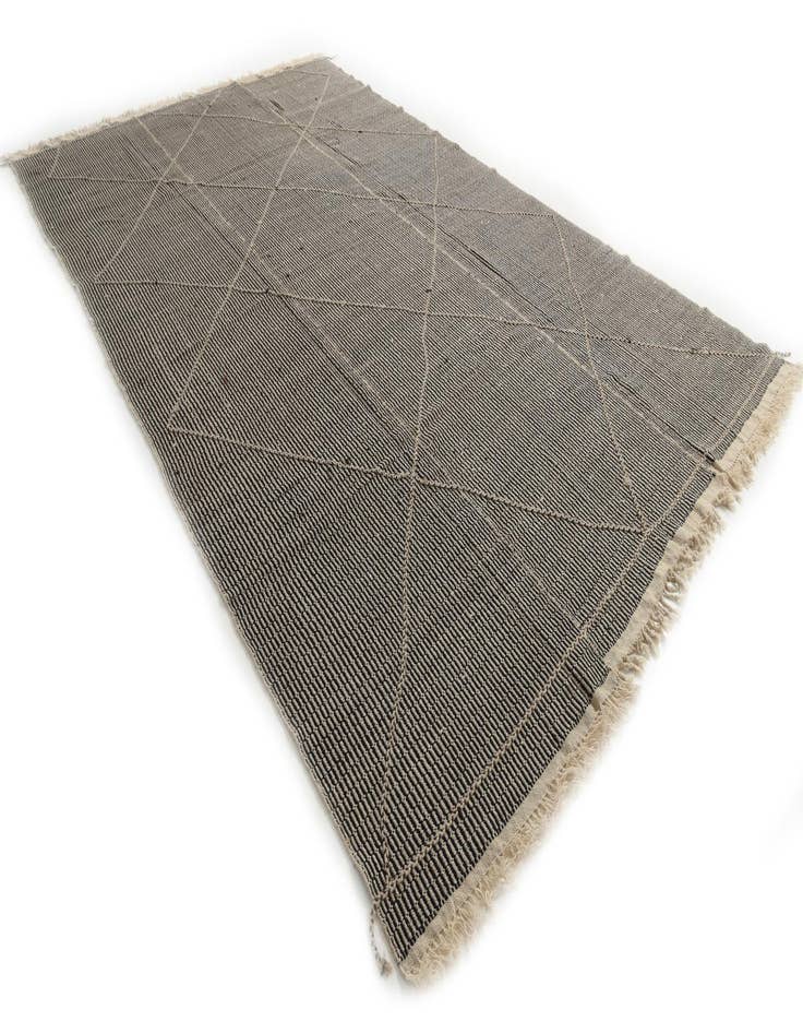 Detail image of  9' 3 x 14' 9  Hand Woven Kilim Modern Wool Rug