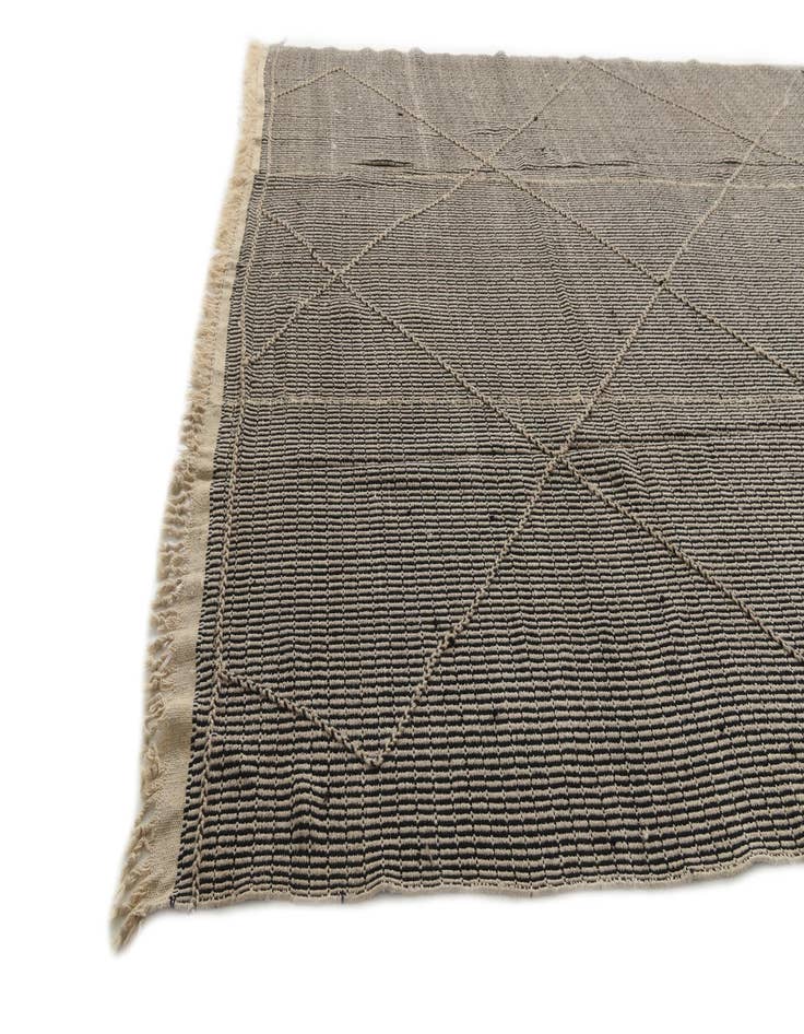 Detail image of  9' 3 x 14' 9  Hand Woven Kilim Modern Wool Rug