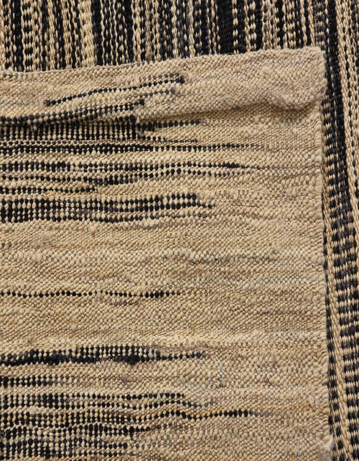 Detail image of  9' x 11' 7  Hand Knotted Kilim Modern Wool Rug