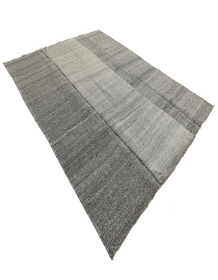 Detail image of  8' 4 x 10' 4  Hand Woven Kilim Modern Wool Rug