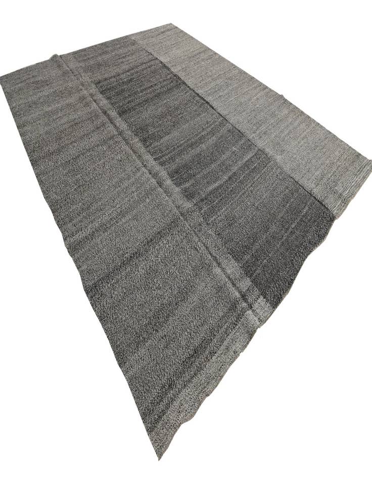 Detail image of  9' 9 x 11' 8  Hand Woven Kilim Modern Wool Rug