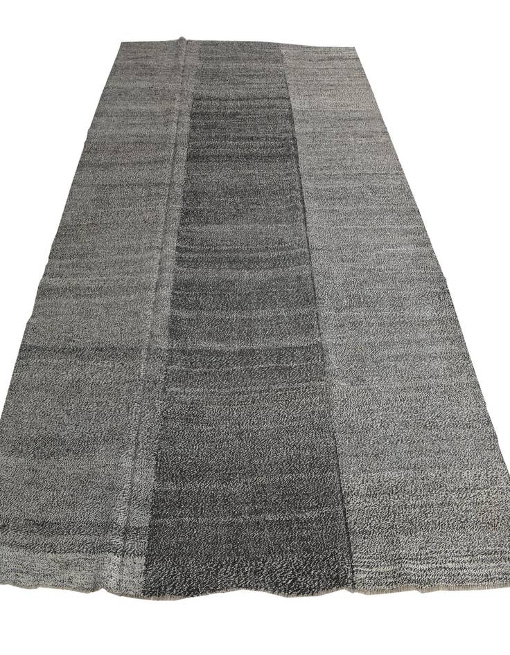 Detail image of  9' 9 x 11' 8  Hand Woven Kilim Modern Wool Rug