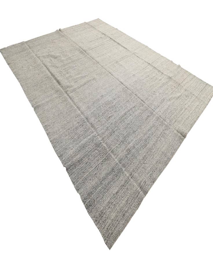 Detail image of  11' 10 x 14' 6  Hand Woven Kilim Modern Wool Rug