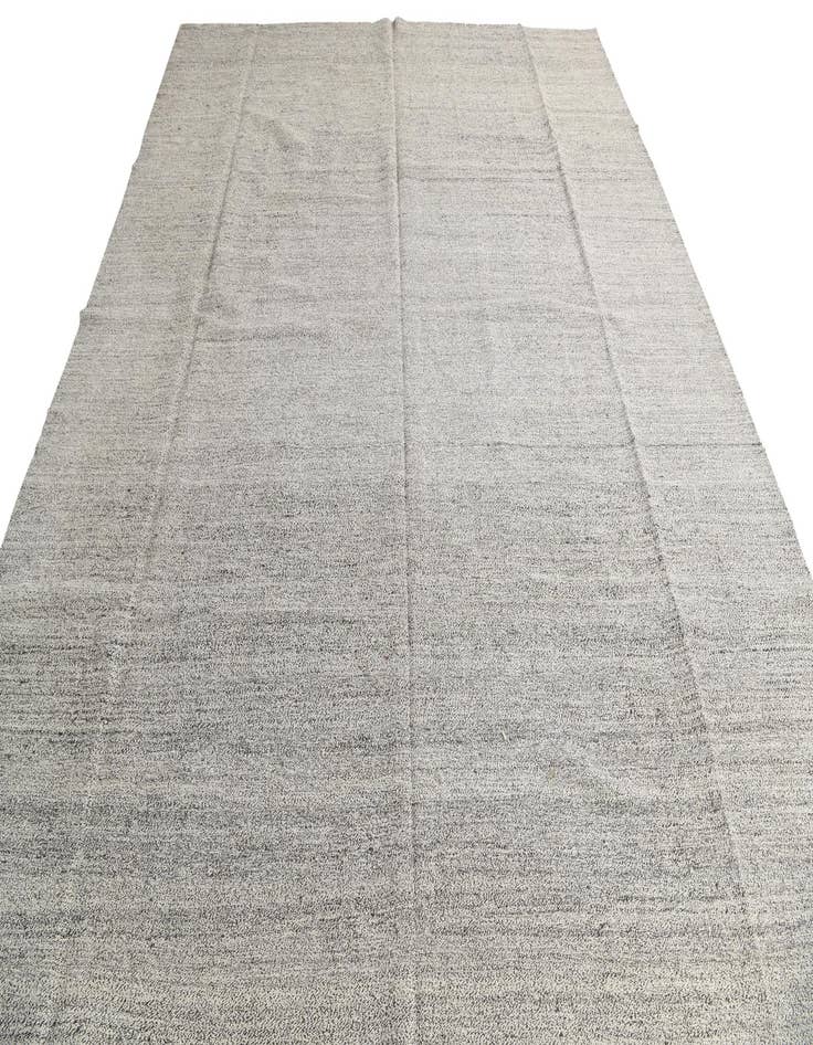 Detail image of  11' 10 x 14' 6  Hand Woven Kilim Modern Wool Rug