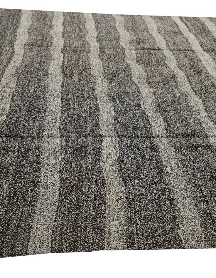 Detail image of  8' 8 x 9' 8  Hand Woven Kilim Modern Wool Rug