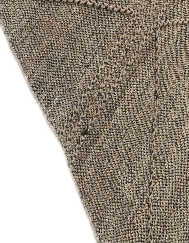 Detail image of  6' x 7' 8  Hand Woven Kilim Modern Wool Rug