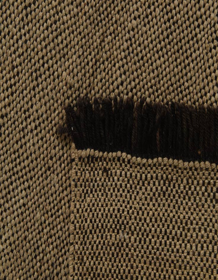 Detail image of  7' x 9' 4  Hand Woven Kilim Modern Wool Rug