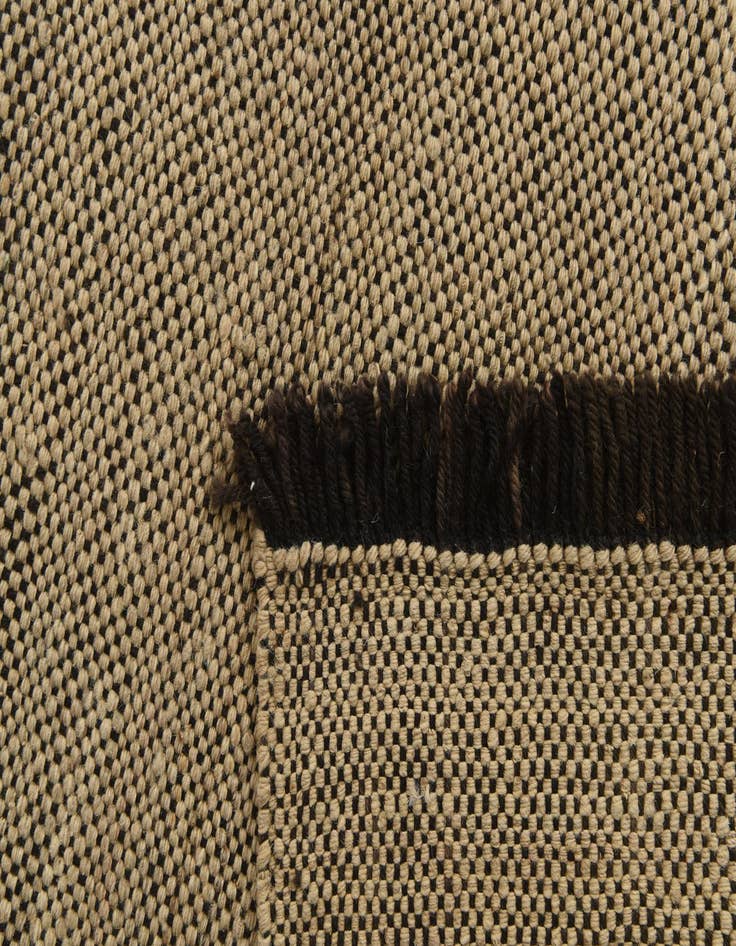 Detail image of  7' x 9' 4  Hand Woven Kilim Modern Wool Rug