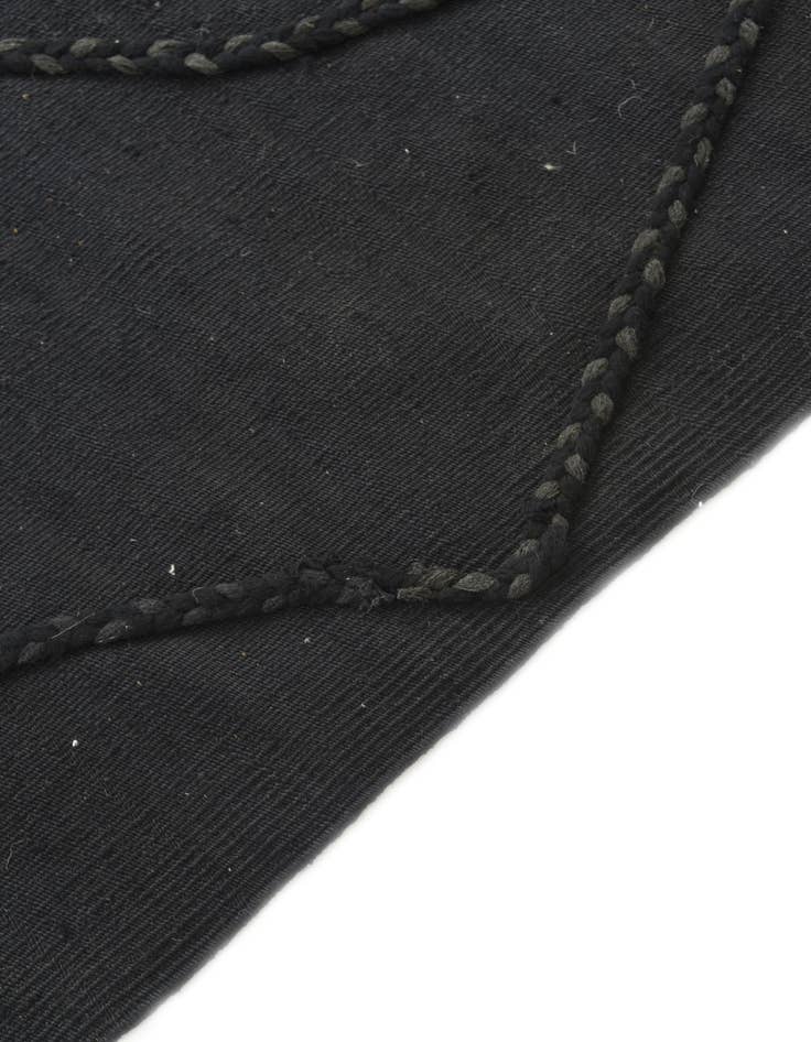 Detail image of  3' 6 x 5' 4  Hand Woven Kilim Modern Wool Rug