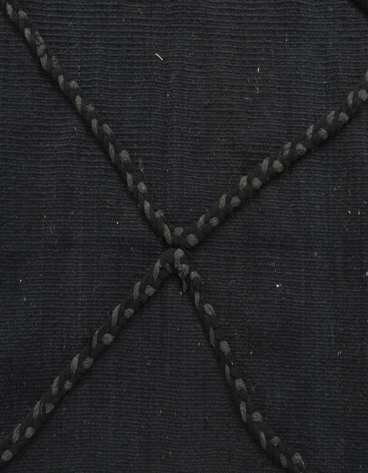 Detail image of  3' 6 x 5' 4  Hand Woven Kilim Modern Wool Rug