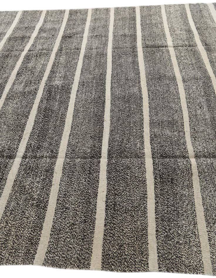 Detail image of  8' 3 x 9' 9  Hand Woven Kilim Modern Wool Rug