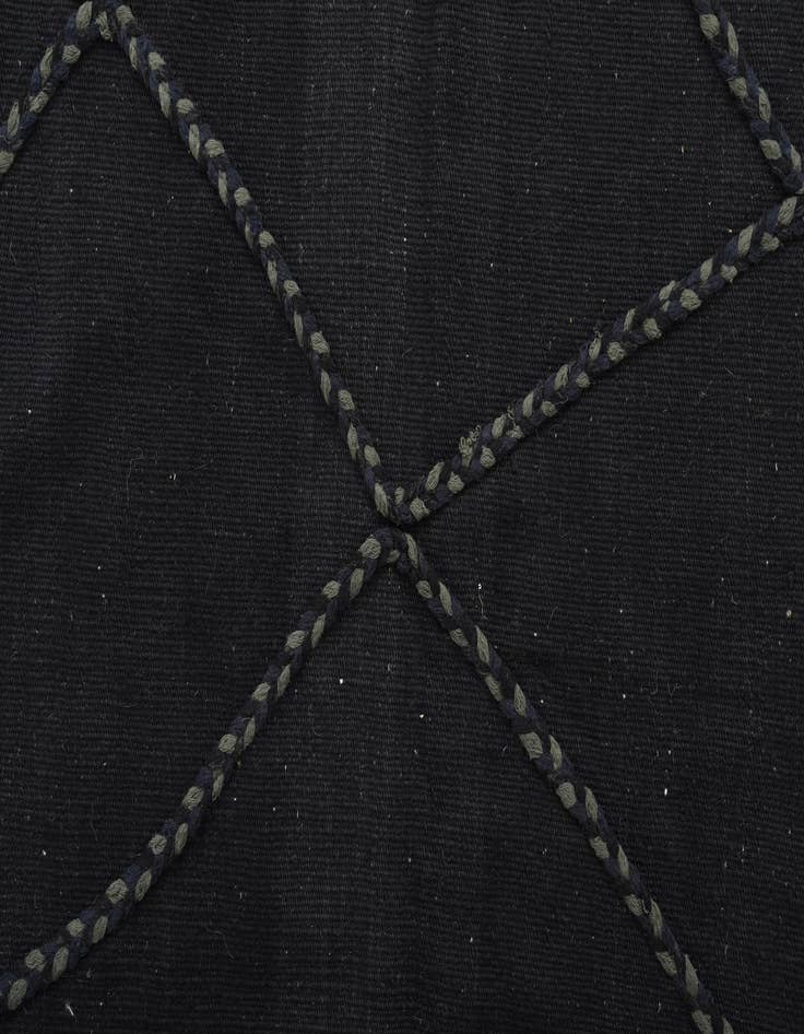 Detail image of  3' 5 x 5' 1  Hand Woven Kilim Modern Wool Rug