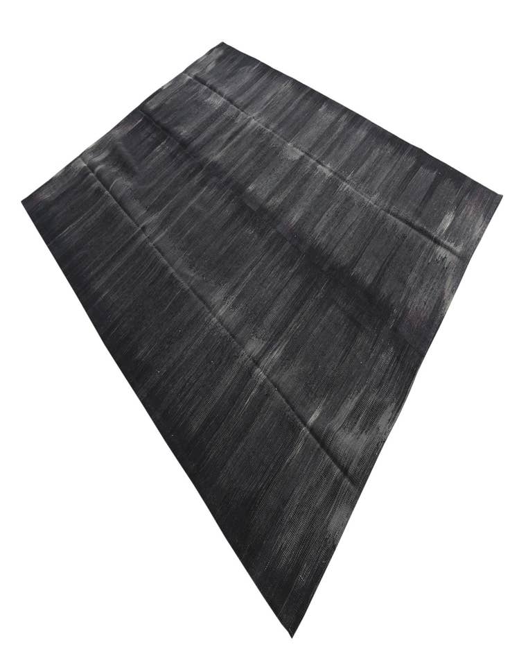 Detail image of  7' 2 x 9' 2  Hand Woven Kilim Modern Wool Rug