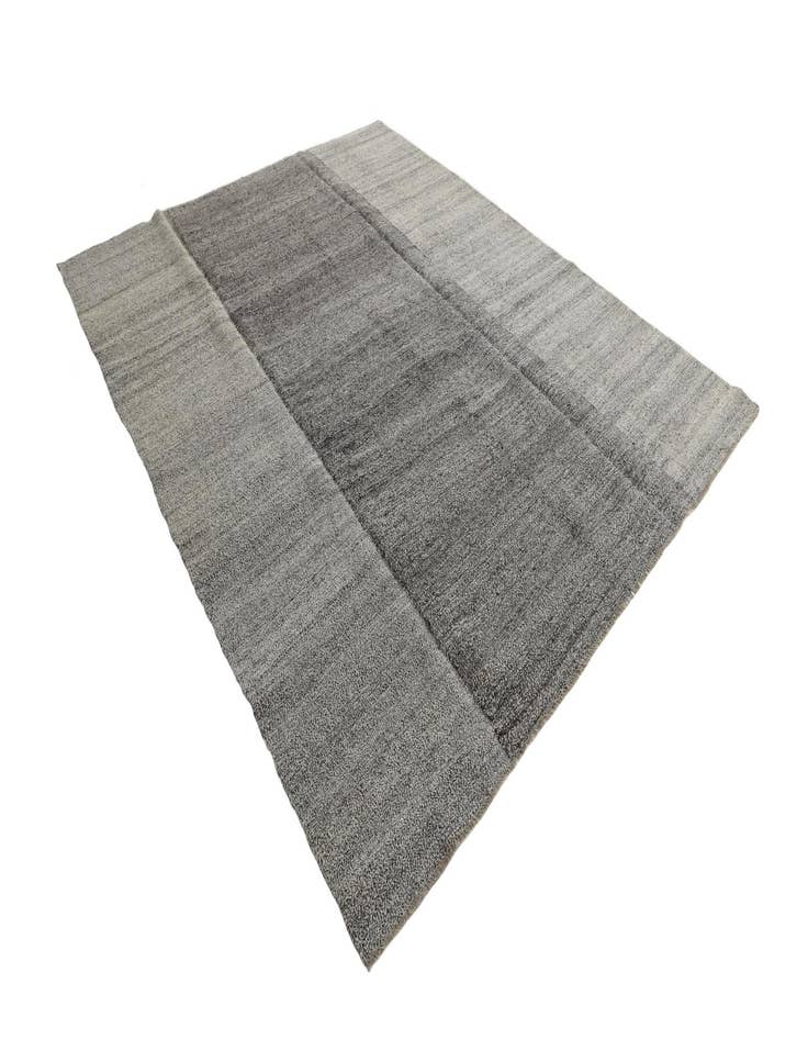 Detail image of  9' 1 x 11' 3  Hand Woven Kilim Modern Wool Rug