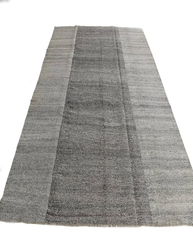 Detail image of  9' 1 x 11' 3  Hand Woven Kilim Modern Wool Rug