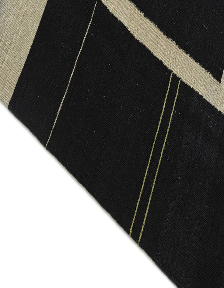 Detail image of  4' x 5' 10  Hand Woven Kilim Modern Wool Rug