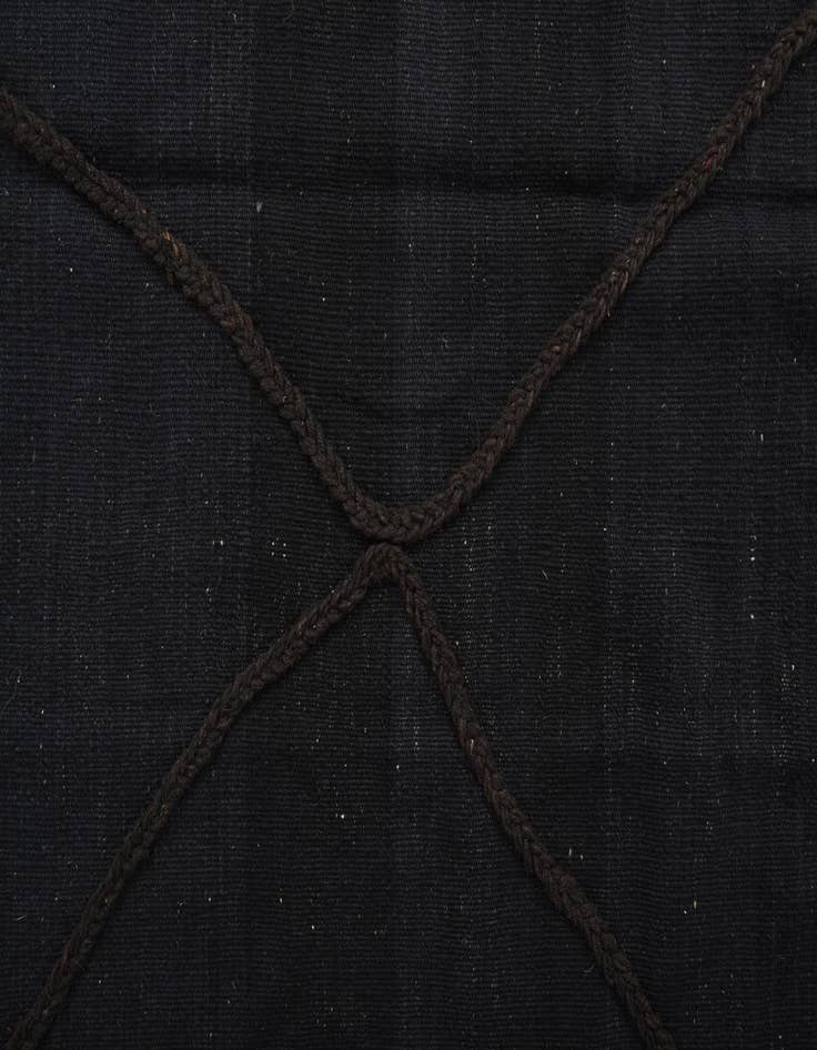 Detail image of  5' 8 x 7' 10  Hand Woven Kilim Modern Wool Rug