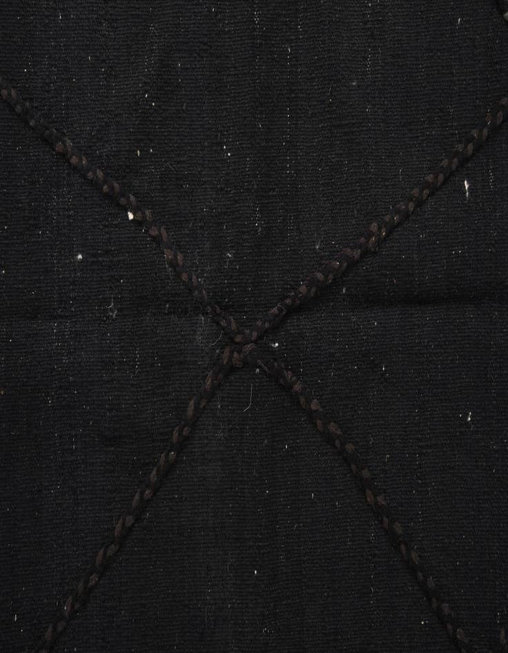 Detail image of  3' 7 x 5' 2  Hand Woven Kilim Modern Wool Rug