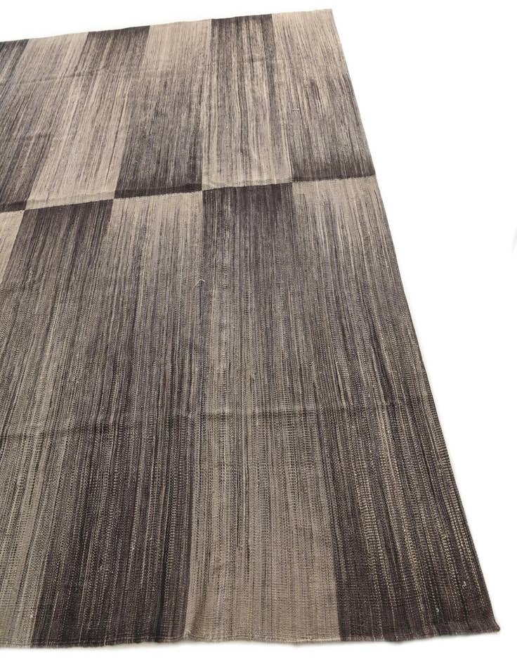 Detail image of  8' 9 x 11' 5  Hand Woven Kilim Modern Wool Rug