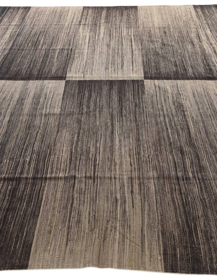 Detail image of  8' 9 x 11' 5  Hand Woven Kilim Modern Wool Rug