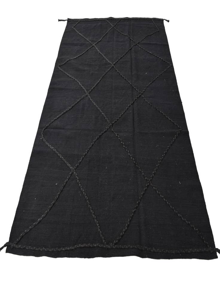 Detail image of  5' 7 x 7' 10  Hand Woven Kilim Modern Wool Rug