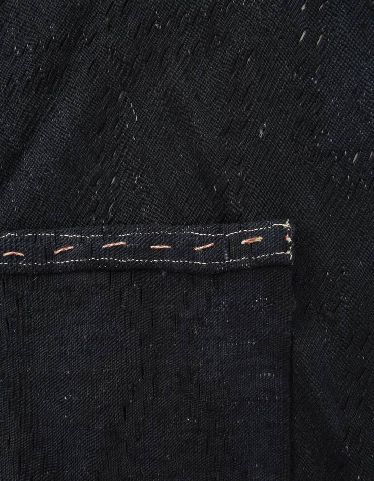 Detail image of  7' 10 x 9' 11  Hand Woven Kilim Modern Wool Rug