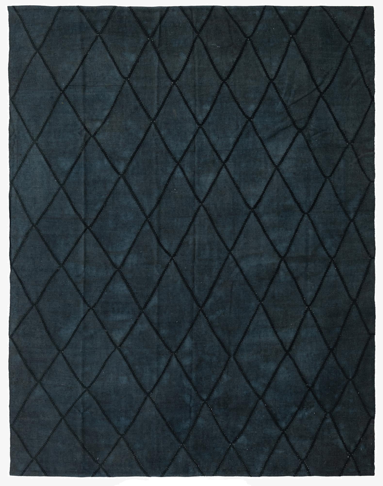  7' 9 x 9' 9  Hand Woven Kilim Modern Wool Rug