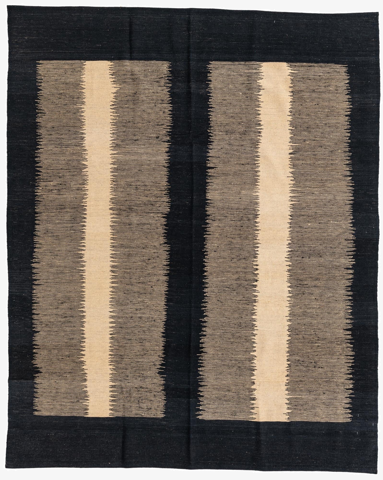  6' 1 x 7' 7  Hand Woven Kilim Modern Wool Rug