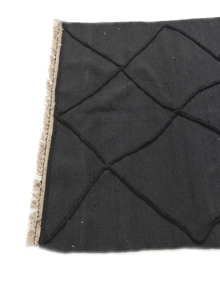 Detail image of  3' 6 x 5' 3  Hand Woven Kilim Suzani Wool Rug