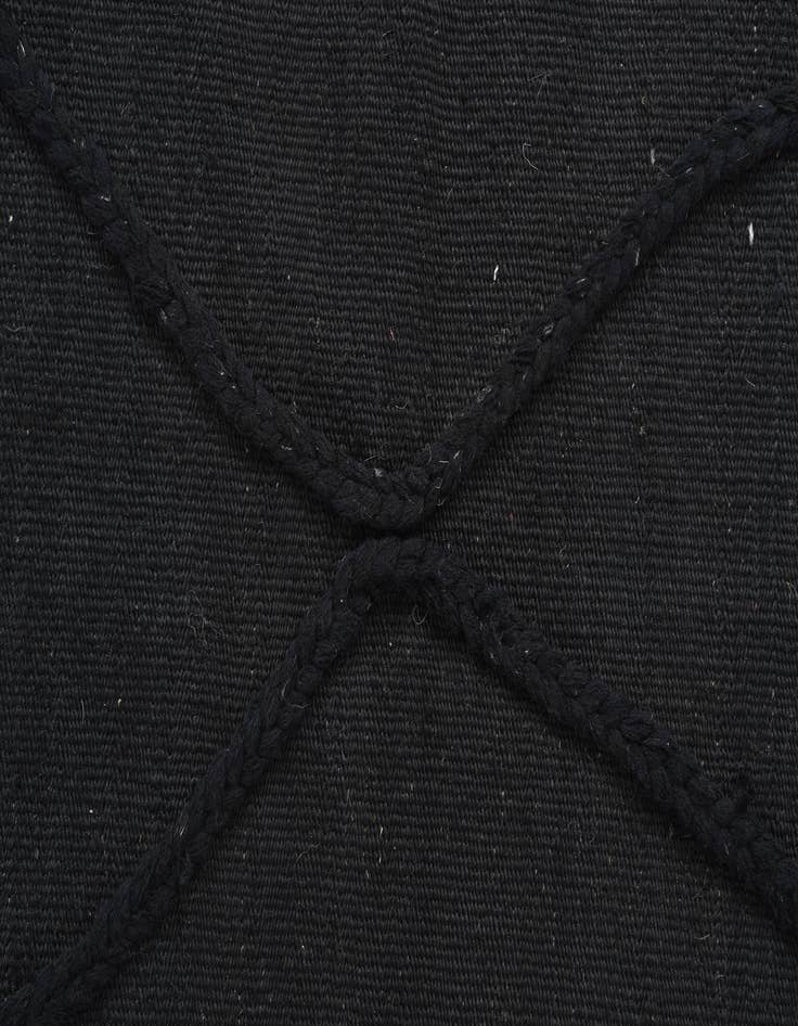 Detail image of  3' 6 x 5' 3  Hand Woven Kilim Suzani Wool Rug