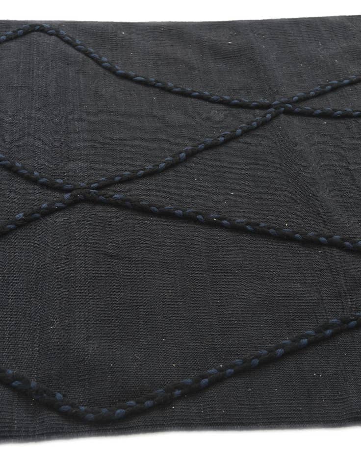 Detail image of  3' 5 x 5' 4  Hand Woven Kilim Suzani Wool Rug