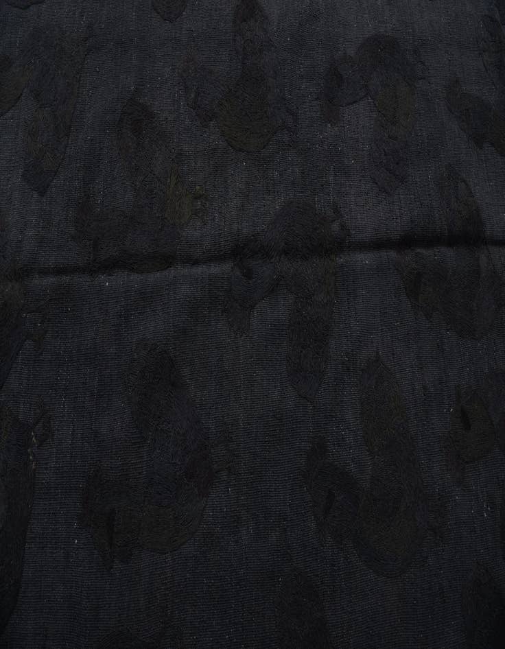 Detail image of  4' 2 x 5' 8  Hand Woven Kilim Suzani Wool Rug