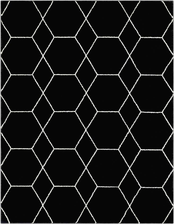 Detail image of  6' x 9' Lattice Frieze Rug