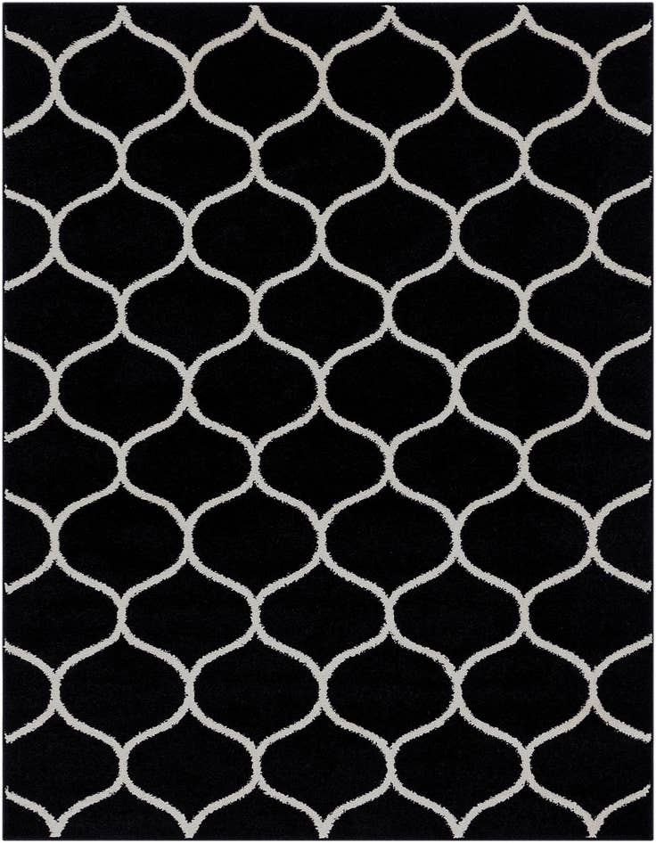 Detail image of  4' x 6' Lattice Frieze Rug