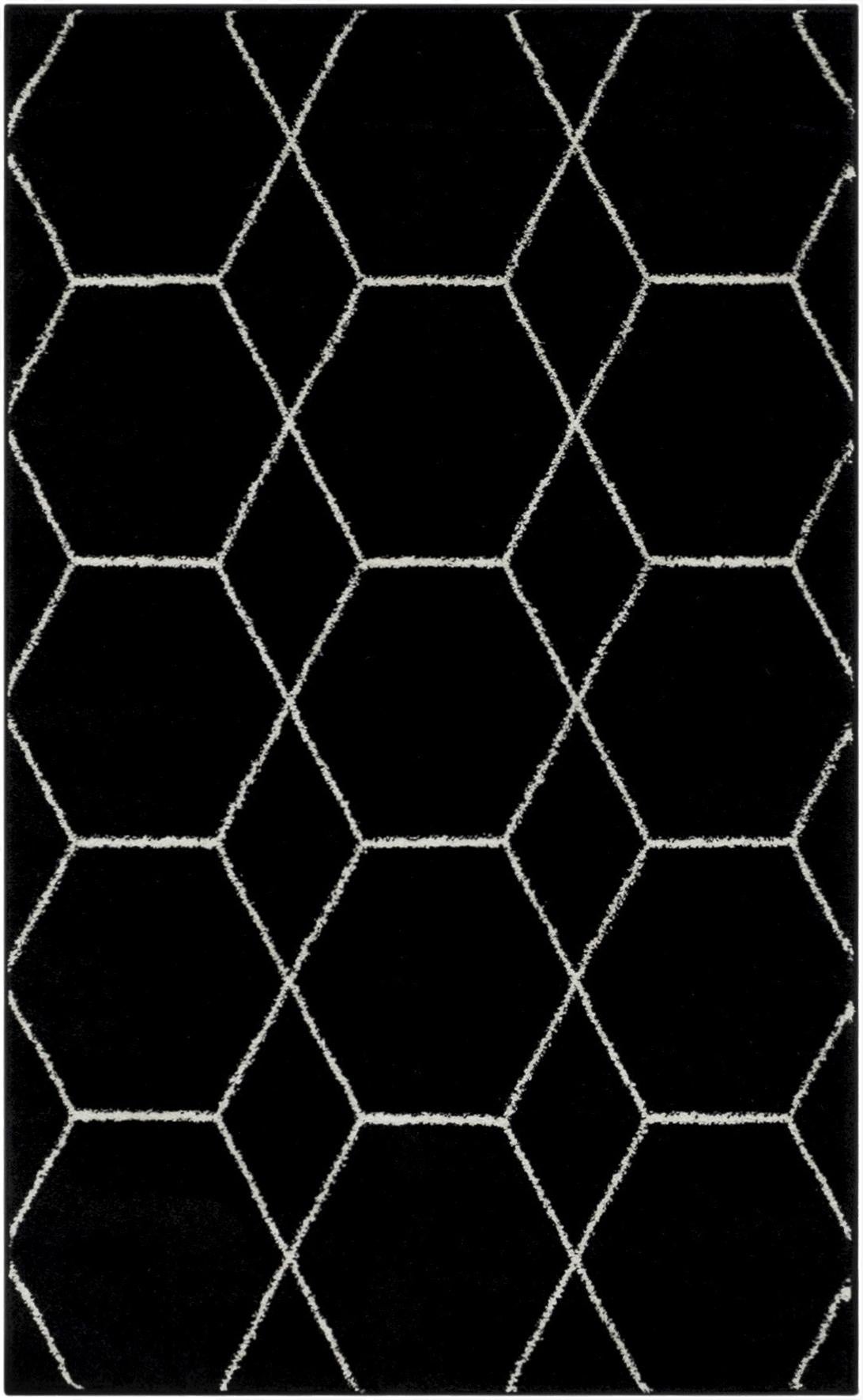  3' x 5' 3 Lattice Frieze Rug