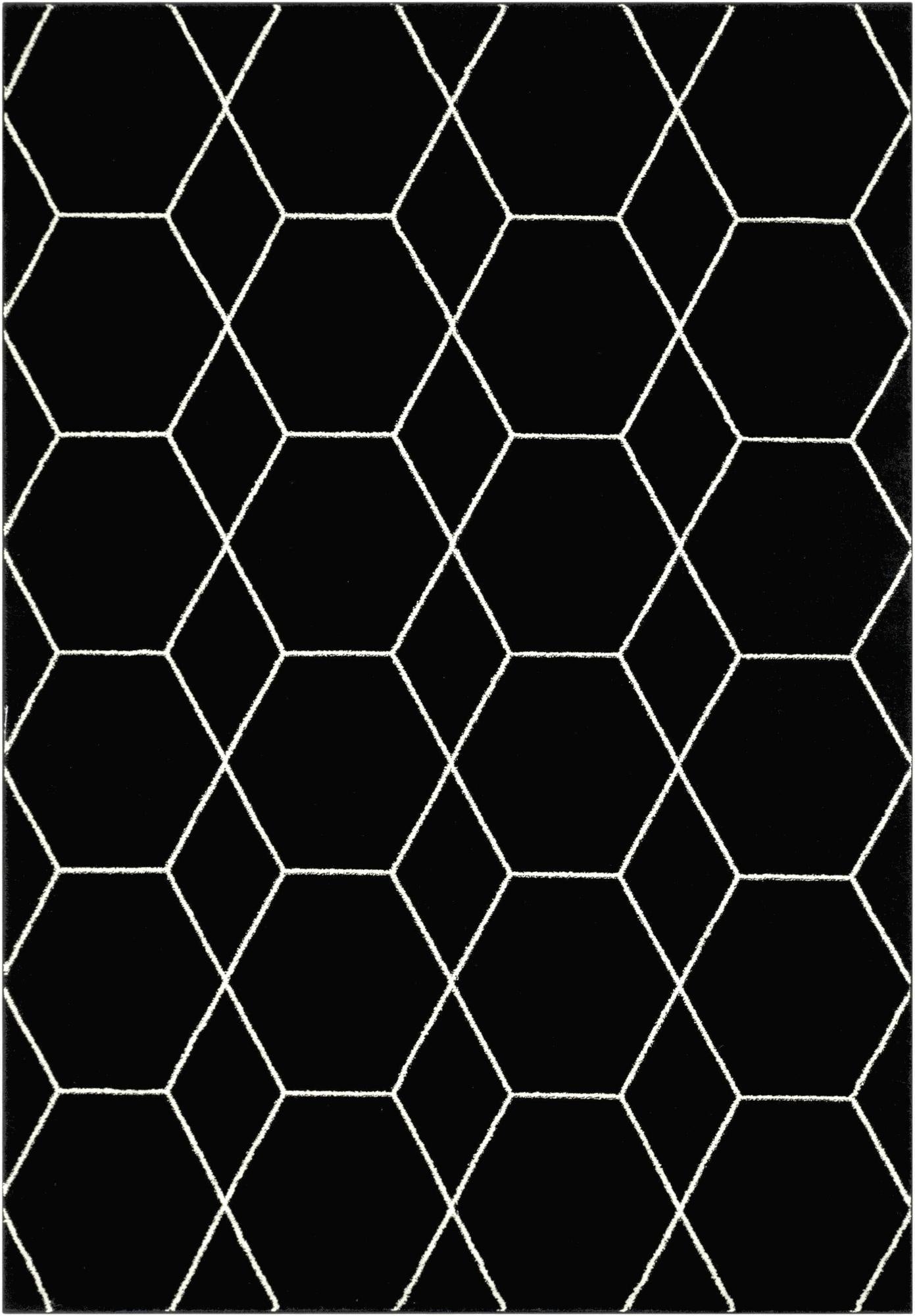  7' x 10' Lattice Frieze Rug