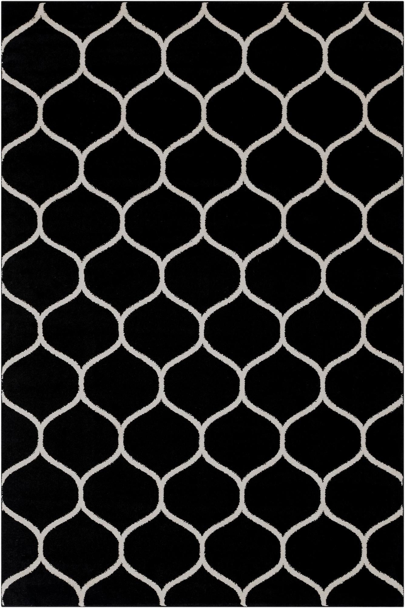  6' x 9' Lattice Frieze Rug