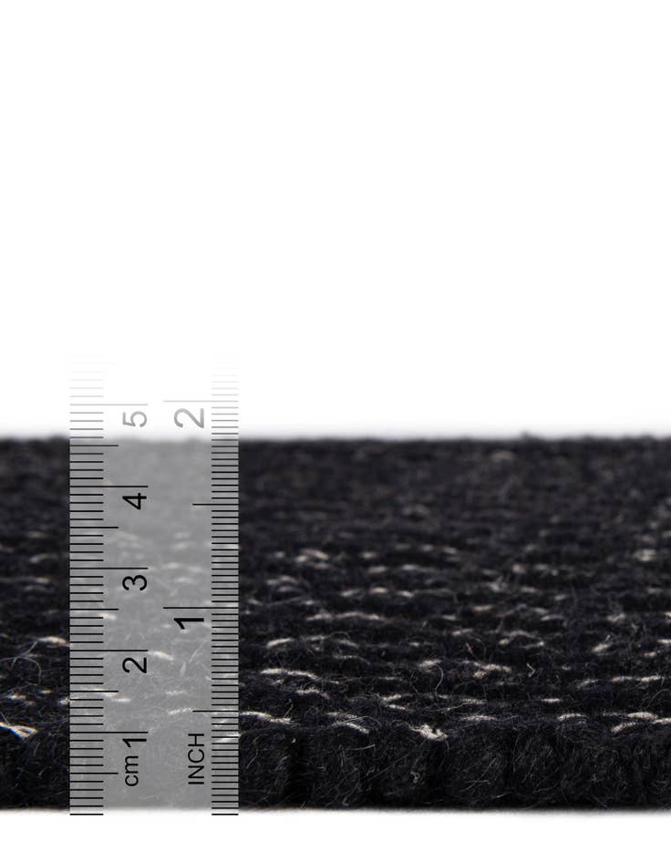 Detail image of  2' 2 x 3' 1  Hand Woven Lattice Wool Rug