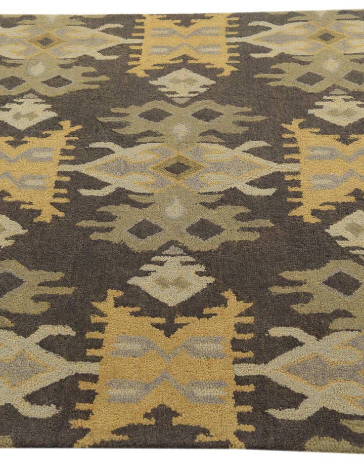 Detail image of  5' x 8' Luna Wool Rug