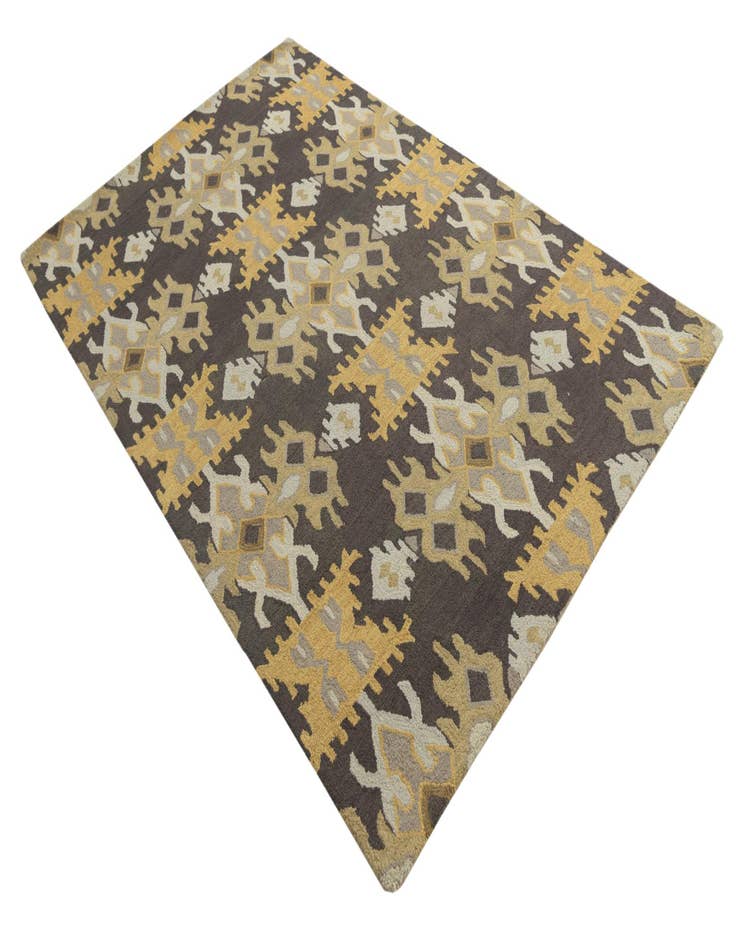 Detail image of  5' x 7' 10 Luna Wool Rug