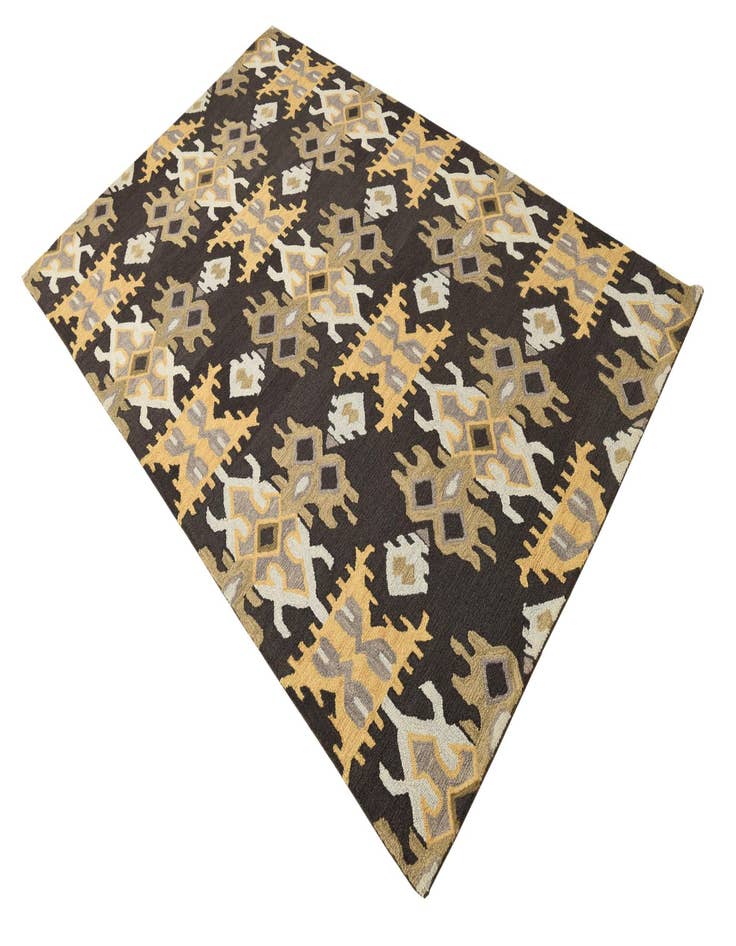 Detail image of  5' x 8' Luna Wool Rug