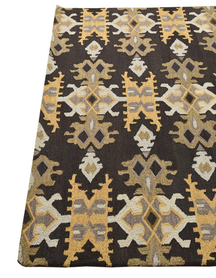 Detail image of  5' x 8' Luna Wool Rug