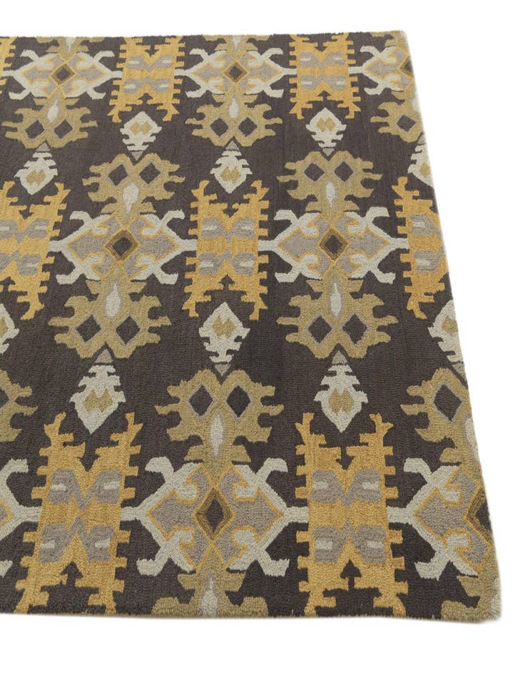 Detail image of  5' x 7' 10 Luna Wool Rug