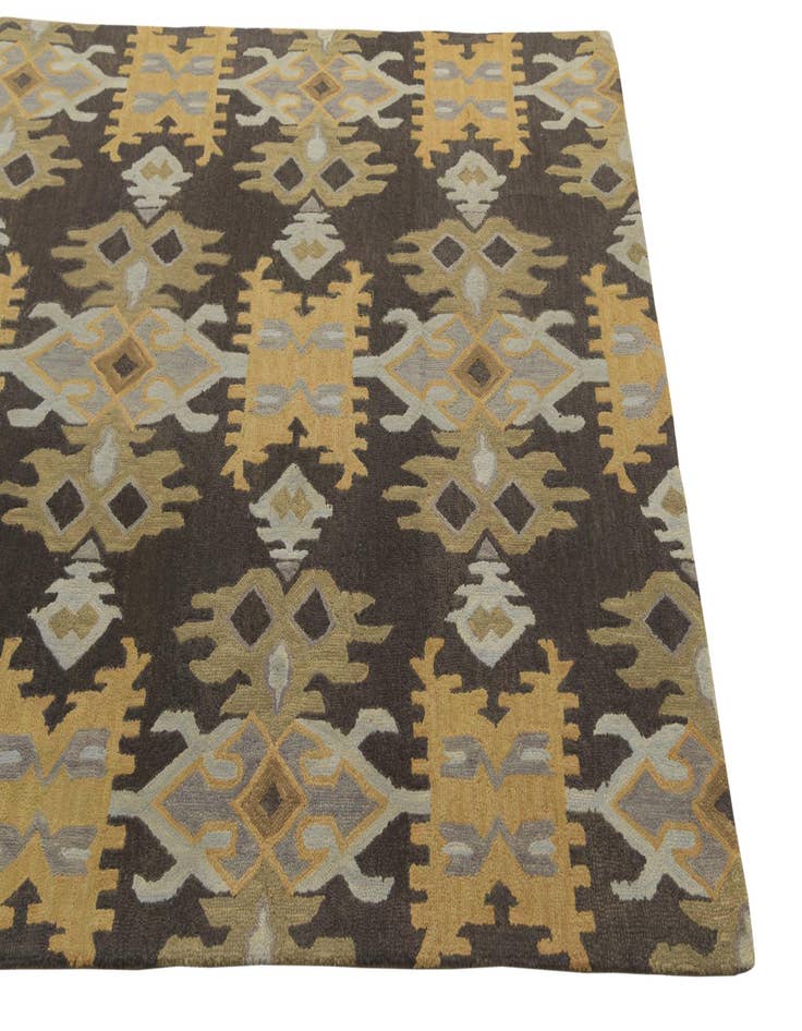 Detail image of  5' 1 x 8' Luna Wool Rug