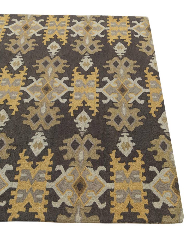 Detail image of  5' x 8' Luna Wool Rug