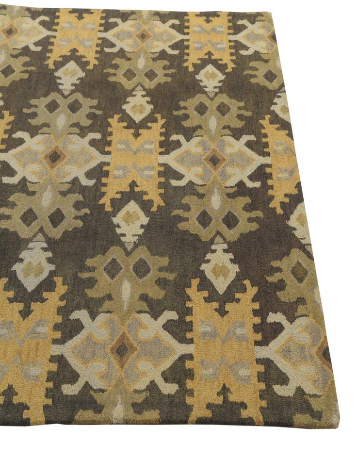 Detail image of  5' 1 x 8' Luna Wool Rug