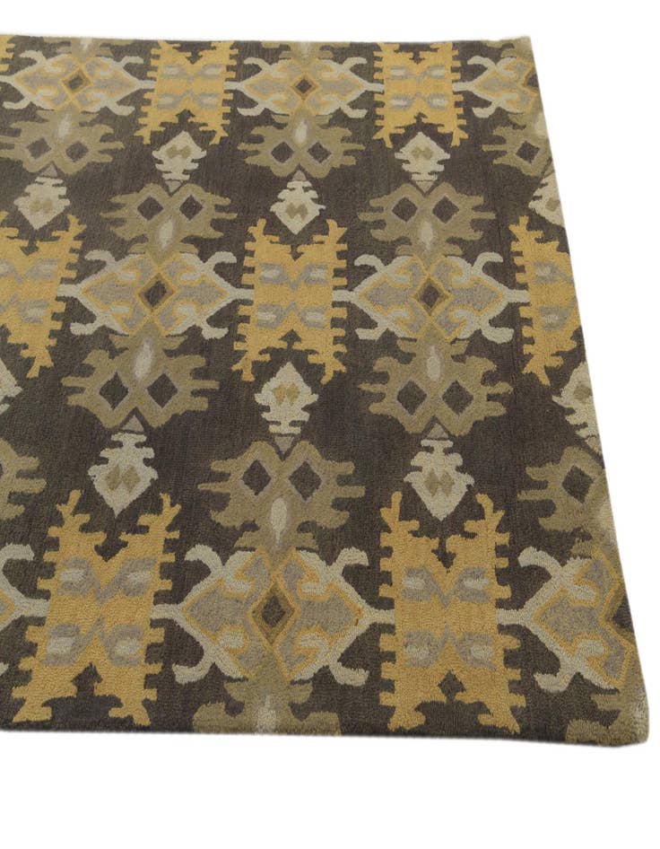 Detail image of  5' x 8' Luna Wool Rug